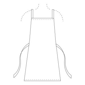 Apron (RKUA018) White