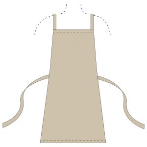 Apron (RKUA019) Khaki