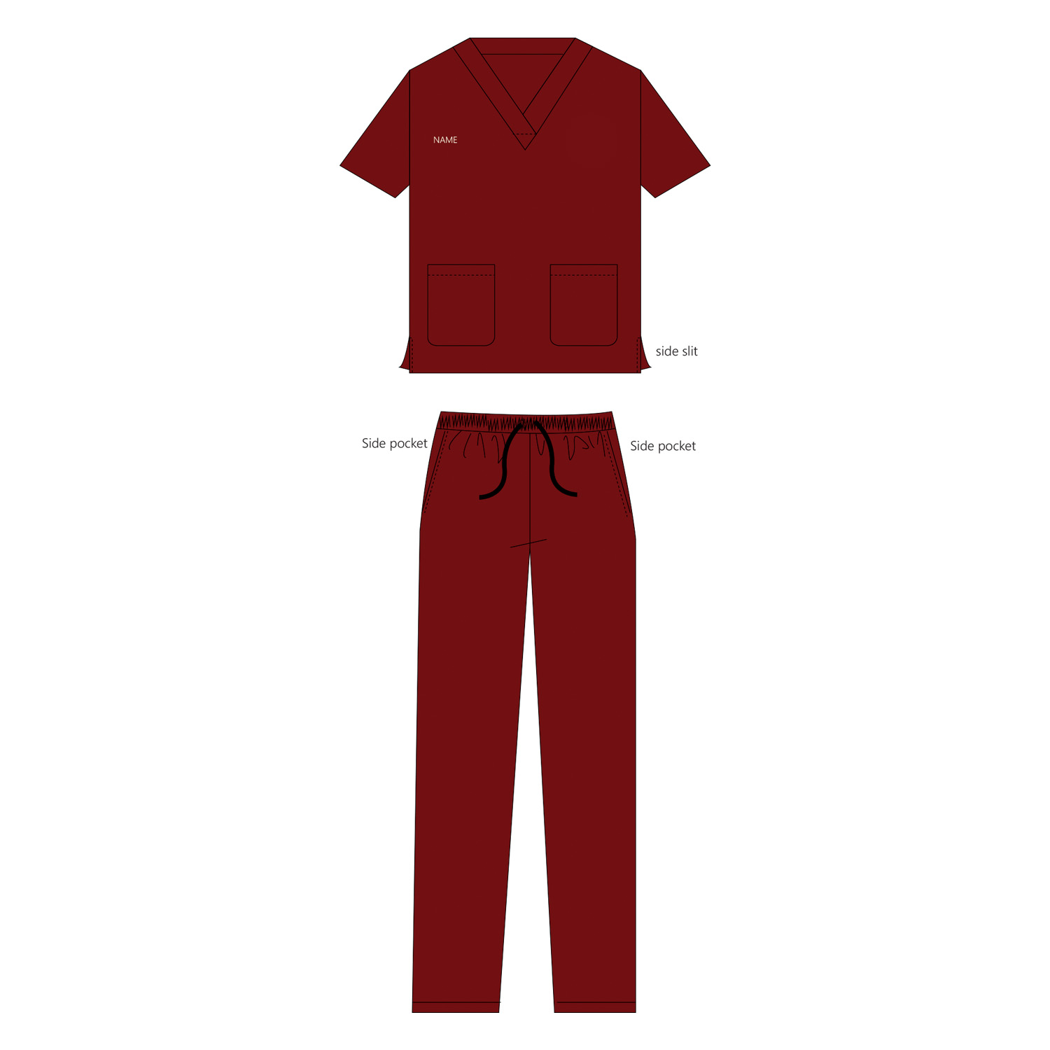 Scrub Suit (RKUMDC015) - Image 3