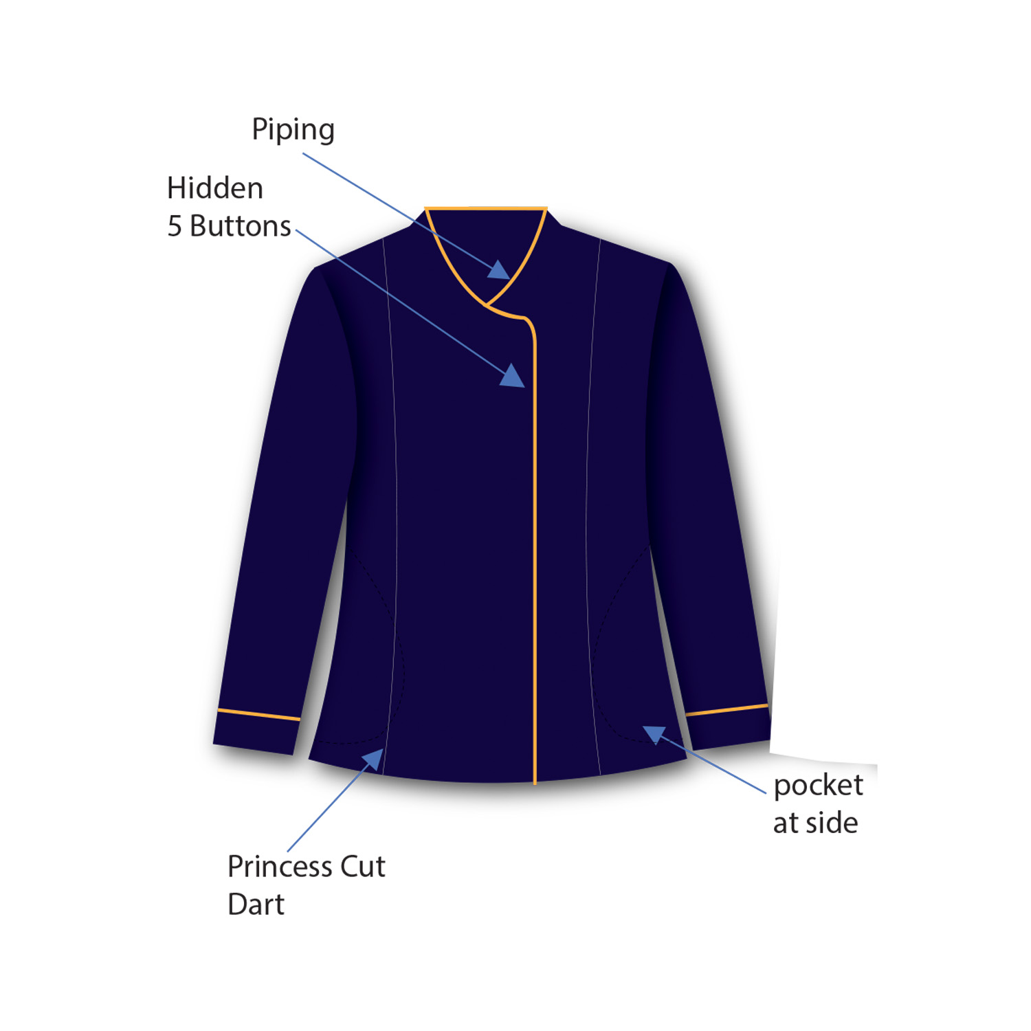 Hotel Uniform (RKUHTU012) - Image 2